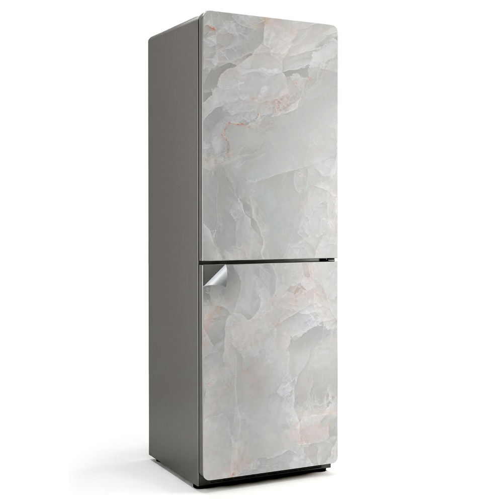 Hűtőszekrényre matrica Erezett márványminta