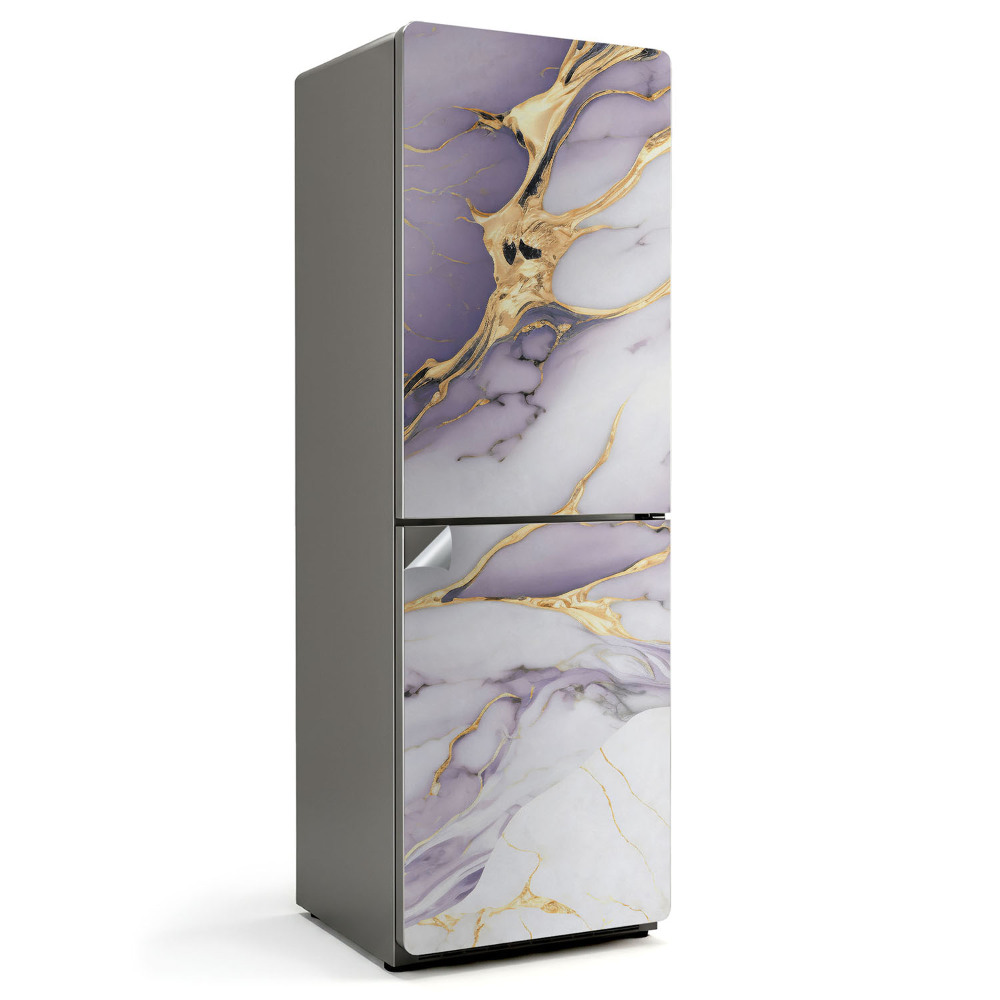 Hűtő dekor matrica Elegáns márványminta