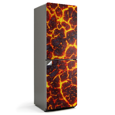 Hűtő dekor matrica Lávaminta mozgásban