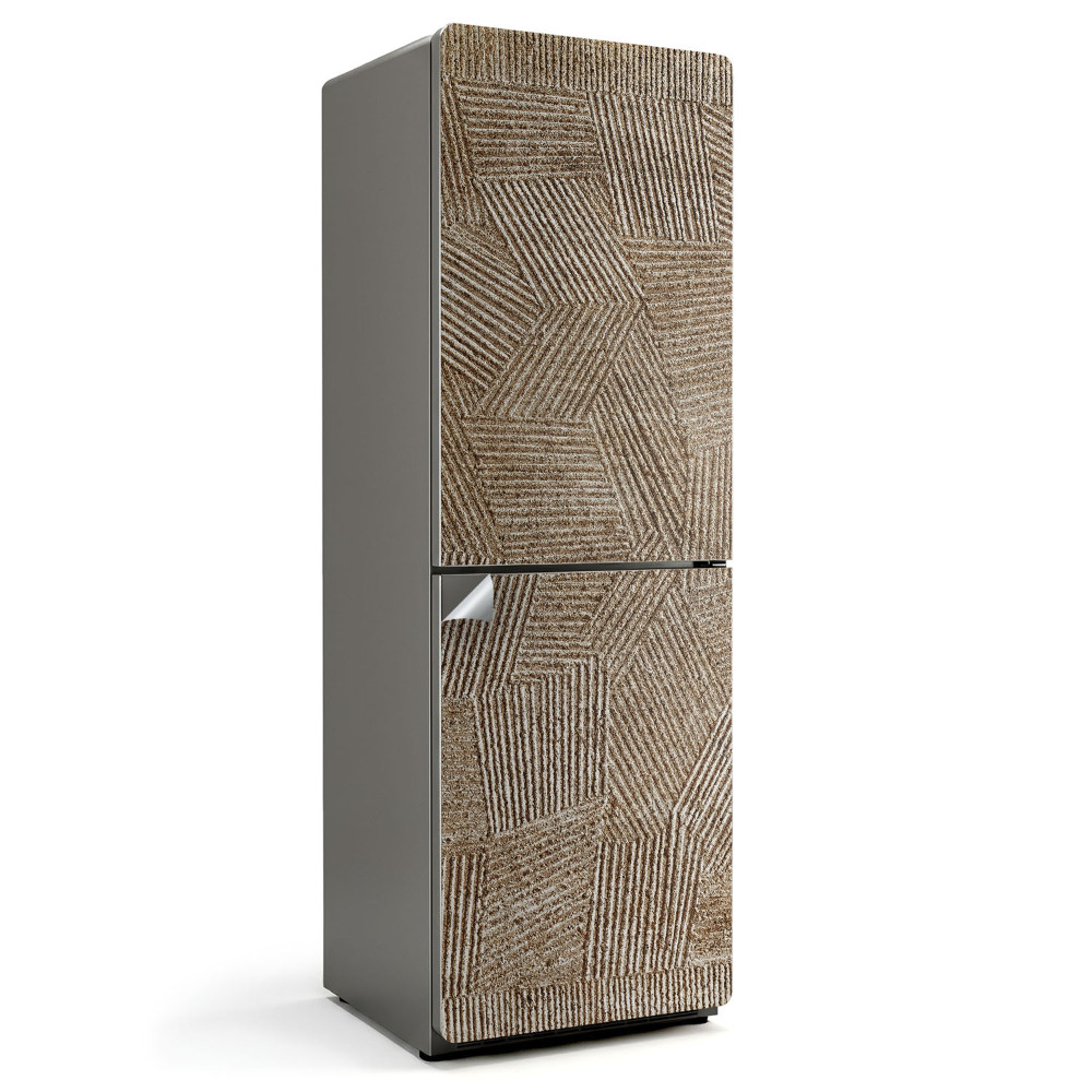 Hűtő dekor matrica Geometriai textúra minták