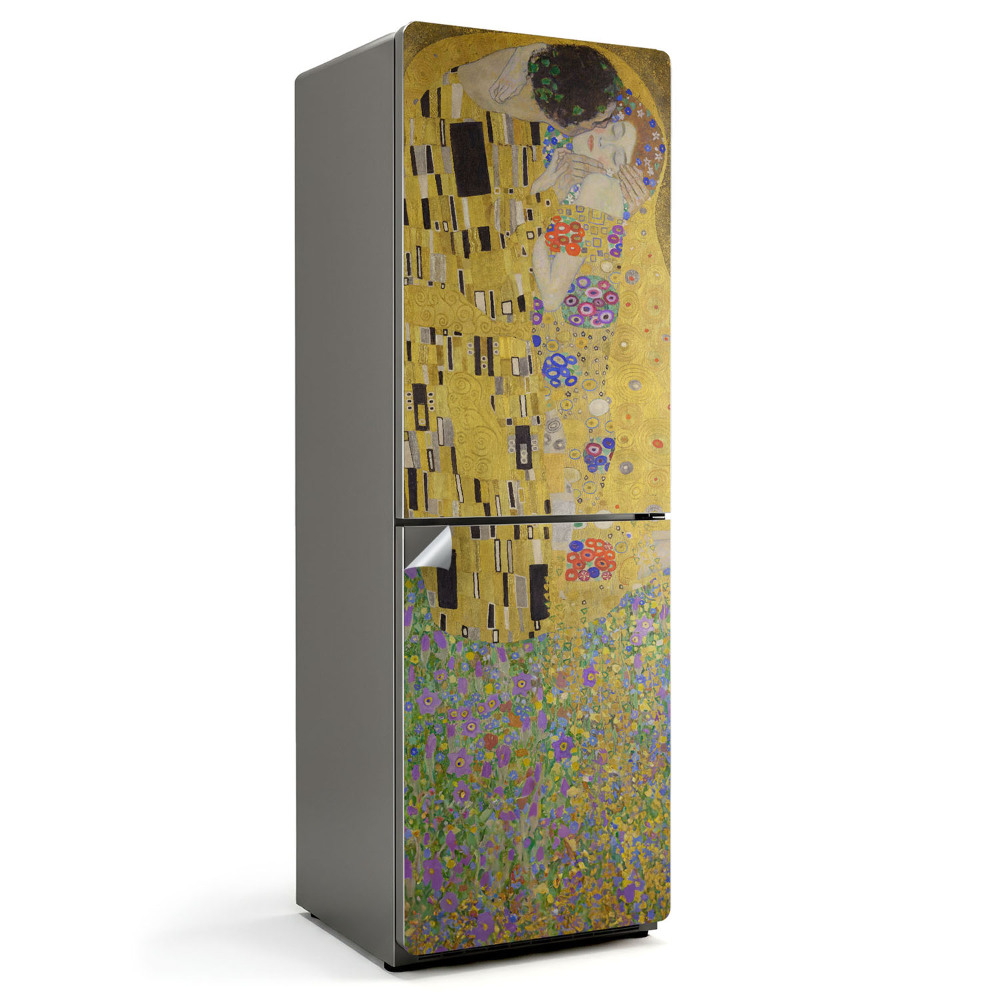 Hűtő dekor matrica A csók, Gustav Klimt