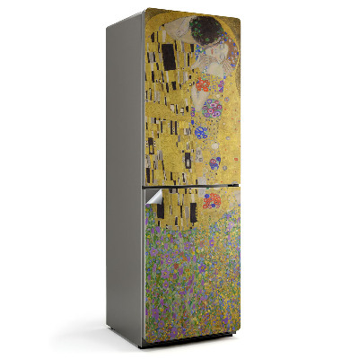 Hűtő dekor matrica A csók, Gustav Klimt