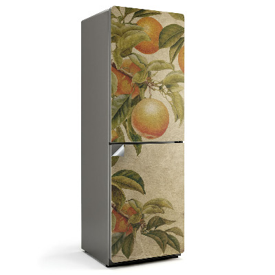 Hűtő dekor matrica Gyümölcsös ágak