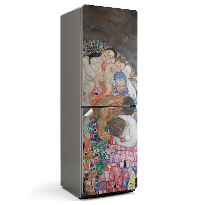 Hűtőszekrényre matrica Gustav Klimt halála és élete