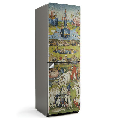 Dekor matrica hűtőre Bosch földi örömök kertje