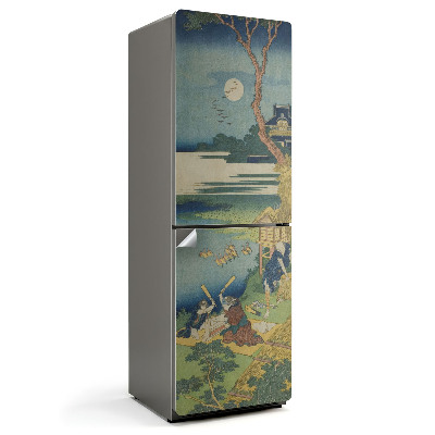 Hűtő dekor matrica Japán fametszet