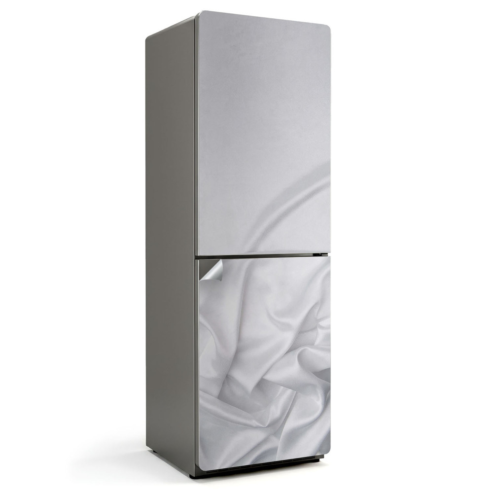 Hűtőszekrényre matrica Sima szövet redőkben