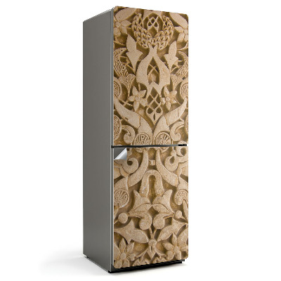 Dekor matrica hűtőre Növényi minta díszekkel