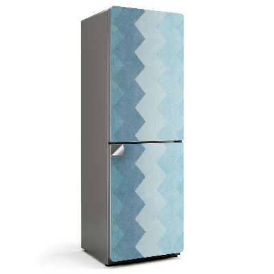 Hűtő dekor matrica Függőleges cikkcakk minta