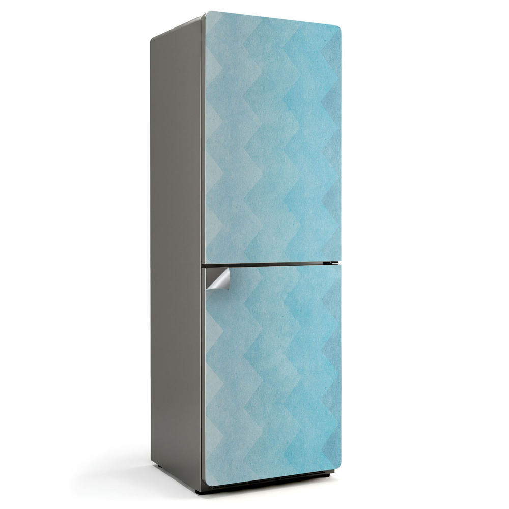 Hűtő matrica Függőleges cikkcakk minta