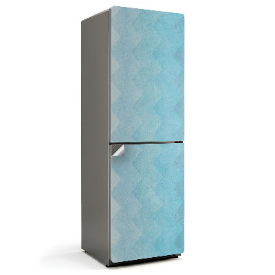 Hűtő matrica Függőleges cikkcakk minta