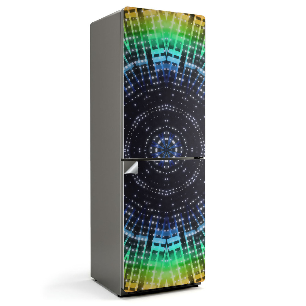 Dekor matrica hűtőre Geometrikus mandala minta