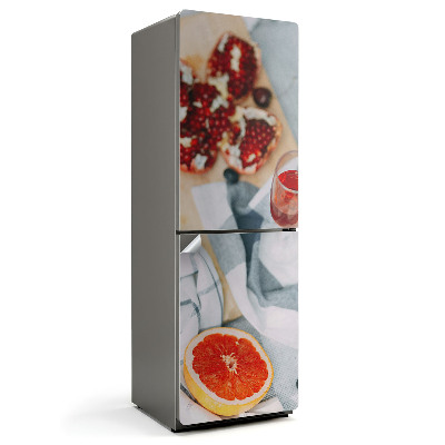 Hűtő matrica Gyümölcsös kompozíció az asztalon