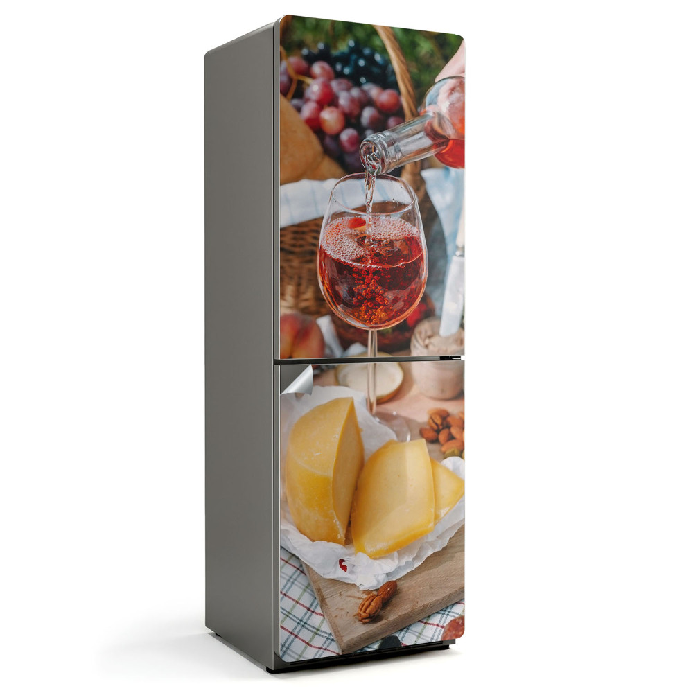 Hűtőszekrényre matrica szabadtéri piknik