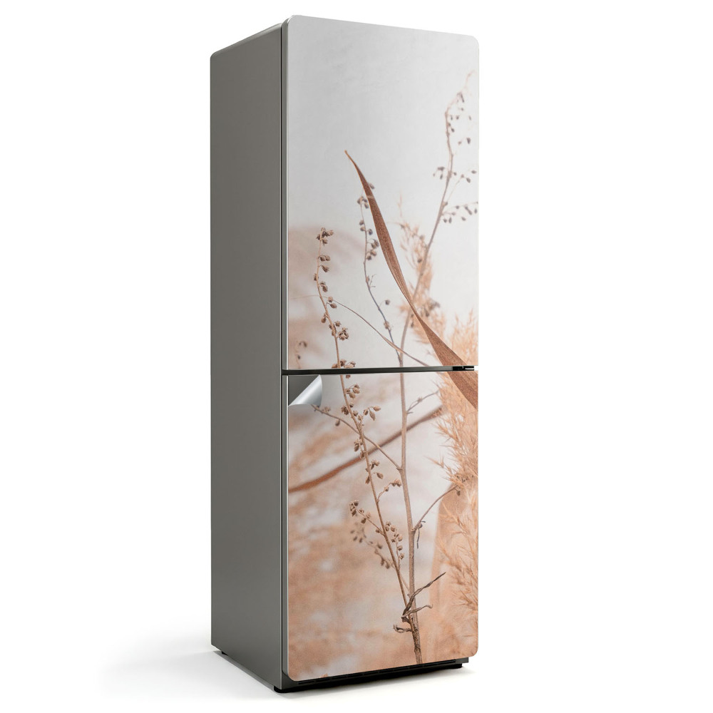 Hűtő dekor matrica Finom növényi díszítések