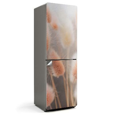 Hűtőszekrényre matrica Finom, bolyhos virágok