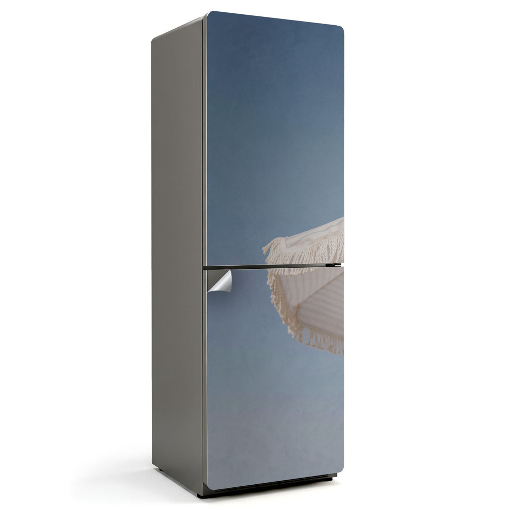 Hűtő dekor matrica Esernyő az ég ellen