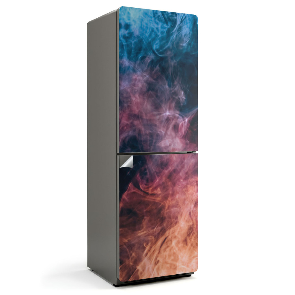 Hűtő dekor matrica Absztrakt füstminta