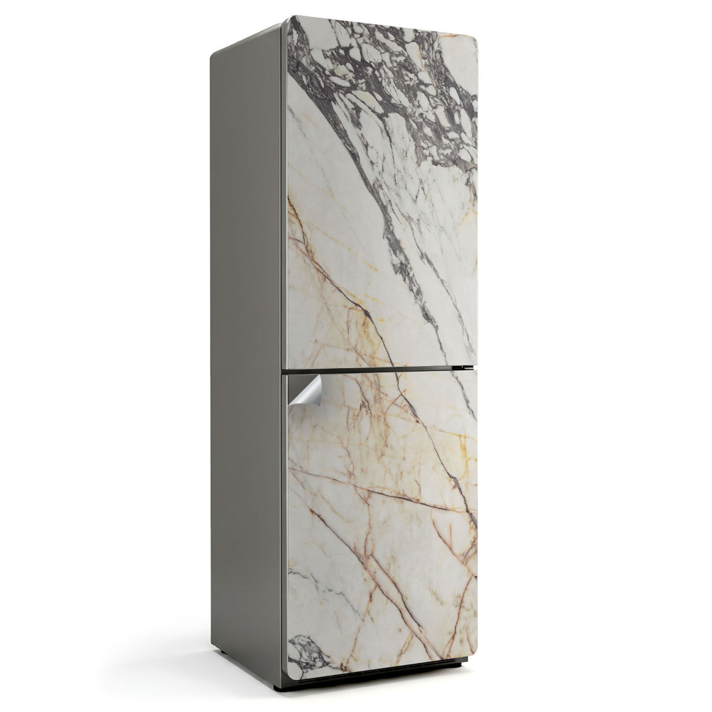 Hűtő matrica Elegáns márványminta