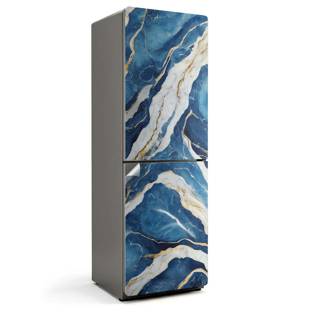 Hűtő matrica Absztrakt márványminta