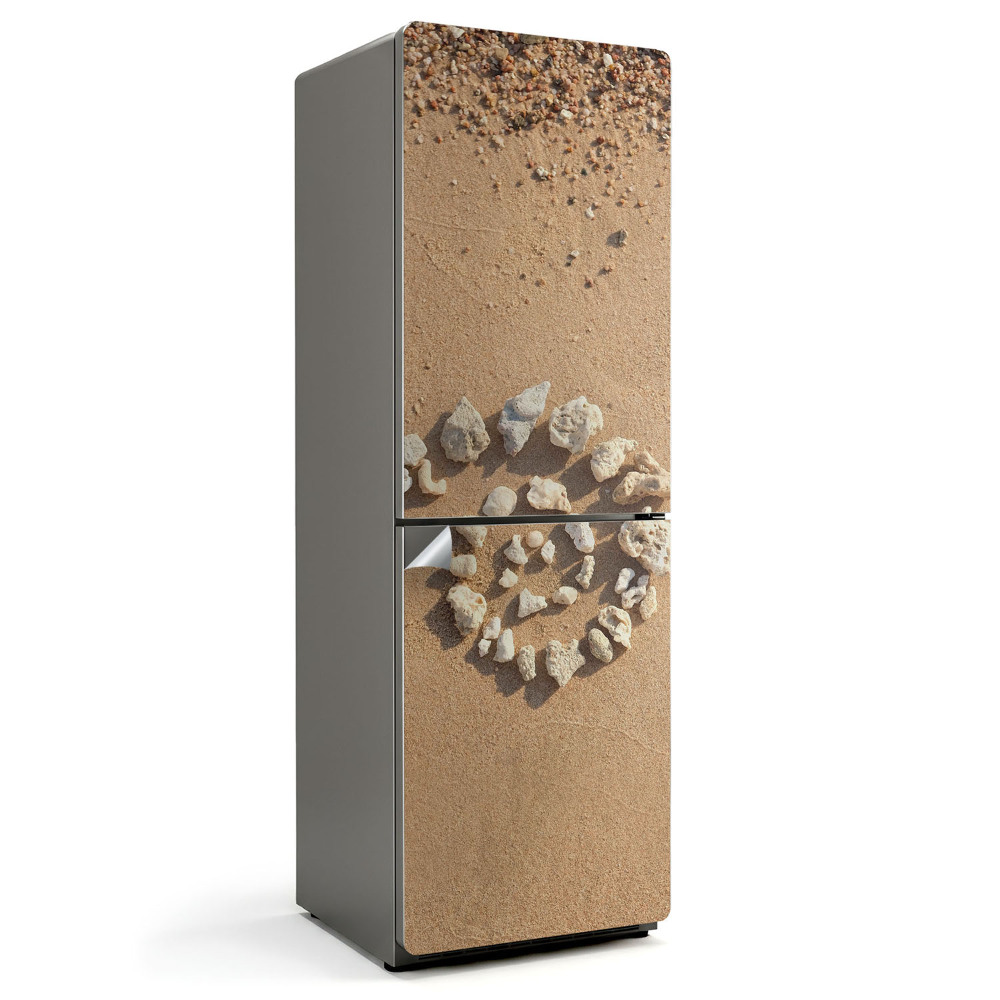 Hűtő dekor matrica Természetes kő spirál