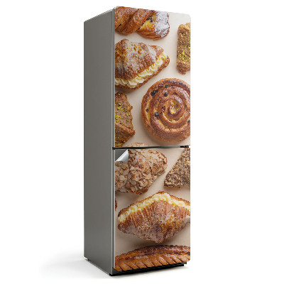 Hűtő matrica Finom édes sütemények