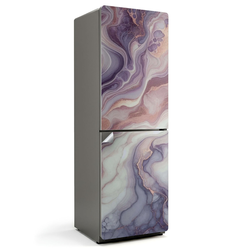 Hűtő matrica Absztrakt folyadékminta