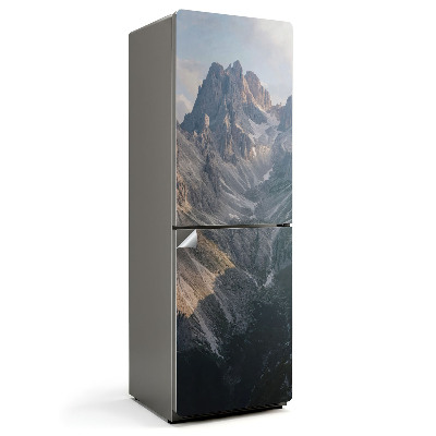 Dekor matrica hűtőre Hegyi táj völggyel