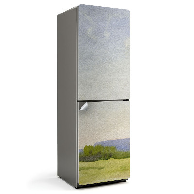 Dekor matrica hűtőre Minimalista tájkép