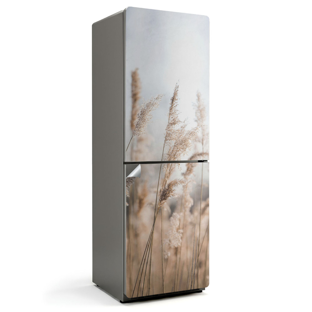 Dekor matrica hűtőre Füvek a ködben