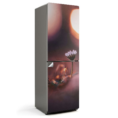 Dekor matrica hűtőre Egy finom virág reggel