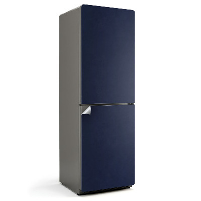 Hűtő dekor matrica Szín Sötétkék