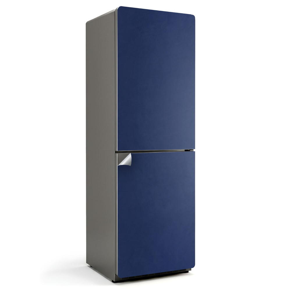 Hűtőszekrényre matrica Szín Sötétkék