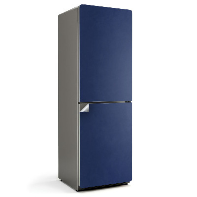 Hűtőszekrényre matrica Szín Sötétkék