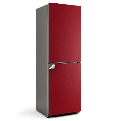 Hűtő dekor matrica Bordó szín