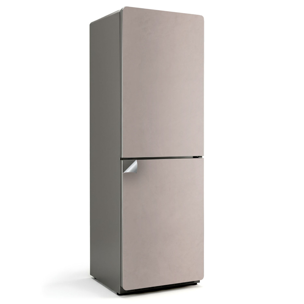 Hűtő dekor matrica Szín Világosbarna