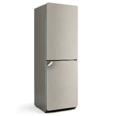 Hűtőszekrényre matrica Világos krémszínű