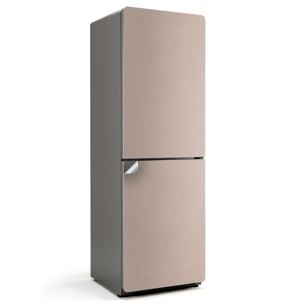 Hűtő dekor matrica Szín Világosbarna