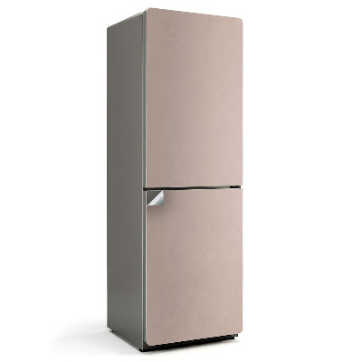 Hűtő dekor matrica Szín Világosbarna