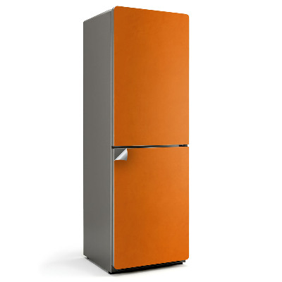 Hűtőszekrényre matrica Szín Narancs