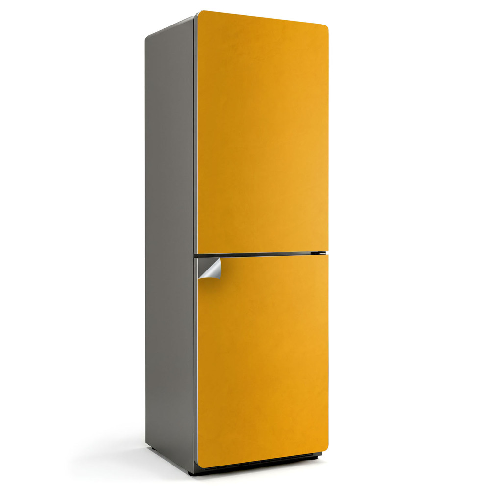 Hűtő matrica Világos narancssárga színű