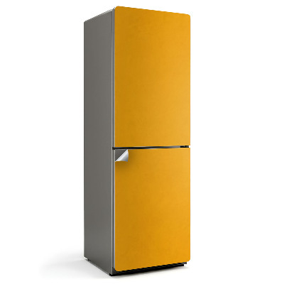 Hűtő matrica Világos narancssárga színű