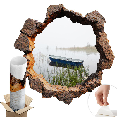 3D falmatrica lyuk 100x99 Kő-tó