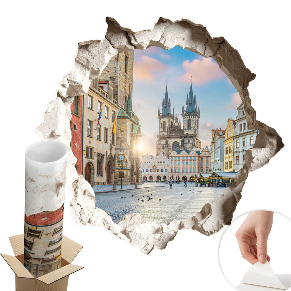 3D falmatrica lyuk 100x95 Városi piac