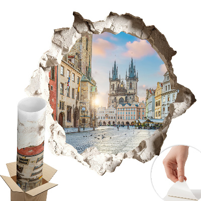 3D falmatrica lyuk 100x95 Városi piac