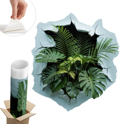 3D falmatrica lyuk 117x130 Növényrobbanás