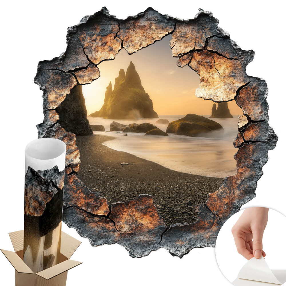 3D faldekoráció lyuk 58x60 Vízkövek