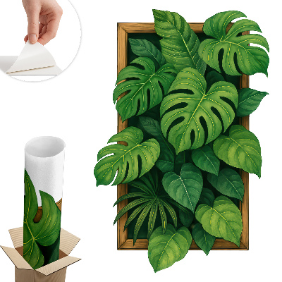 3d hatású falmatrica 40x60 Trópusi oázis