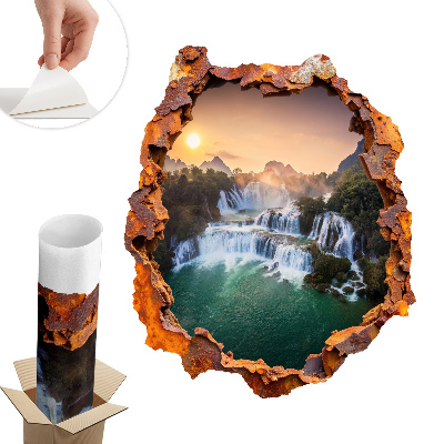 3D faldekoráció lyuk 50x60 Természetes panoráma