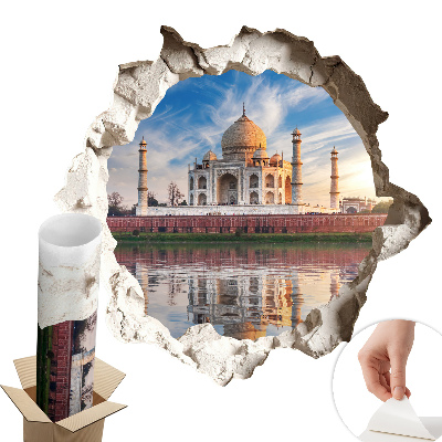 3D faldekoráció lyuk 60x57 Egy egzotikus emlékmű